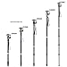 AFAITH Magnesium Aluminium Alloy Tripod , Ultra Compact and Lightweight Aluminum Tripod Monopod & Ball Head for Canon, Nikon, Sony, Samsung, Olympus, Panasonic AF001