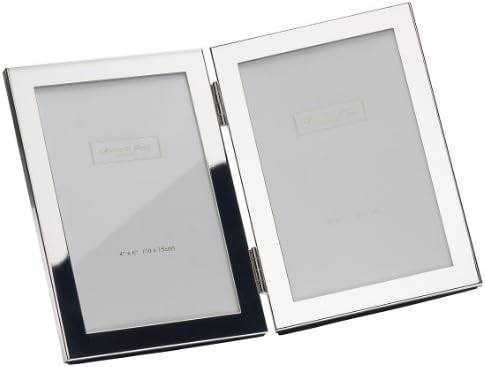 Addison Ross, Photo Frame, 4x6, Silver Plate 15mm Double, 4 x 6 Inches