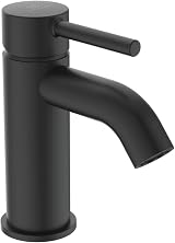 Ideal Standard BC268XG Ceraline Basin Mixer Tap Silk Black Fixed Spout Easy Fix view 1