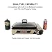 GasOne New GS-2300P Propane or Butane Dual Fuel All in One Portable Wide Stove with Premium Non-Stick Deep Grill with Tempered Glass Lid/Gas Stove Burner with Carrying Case Model 2017, Gold