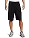 Soffe Mj Men's Extra Long Poly Closed Hole Mesh Short, Black, Medium