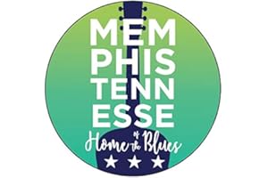 R and R Imports, Inc Memphis Tennessee City Sunset Souvenir 3 Inch Round Magnet