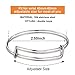 28 Pieces Expandable Bangle Bracelet Adjustable Wire Blank Bracelet Women Jewelry Making Bangle with Black Bag for Women and Girls, 4 Colors