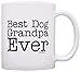 ThisWear Dog Lover Gift Best Dog Grandpa Ever Pet Owner Rescue Grandparent Gift 11oz Ceramic Coffee Mug with Handle