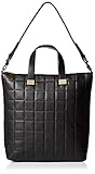 Steve Madden Women's Bree Quilted Tote, Black