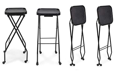 CALEB Styling Trays (Set of 4), Service Tray Coloring Tray Tattoo Tray perfect for Styling stations, Salon, Barbershop & Tattoo Studio