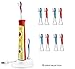 SonicPRO Kids (8x) Compact Replacement Brush Heads with Covers, Compatible with Kids Philips® Sonicare® Hx6032/94, HX6311/07, HX6311/02-8 Pack SonicPRO made by Great Value Tech