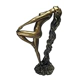 Design Toscano Aesthetic Awakenings Female Nude Statue, Bronze