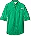 Columbia Sportswear Men's Tamiami II Long Sleeve Shirt, Dark Lime, Medium