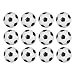 Sunfung Table Soccer Foosballs Replacement Balls Mini Black and White 36mm Official Foosball 12 Pack