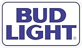 Mystics Market Bud Light 2 - Vinyl Sticker Decal - Logo Full Color Bar Man Cave Beer (3