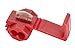 25 PCS Red Solderless Quick Splice Snap Wire Connector, 22 Through 18 Gauge