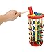 Garosa Pounding Toy Educational Knocking Ball Off Ladder Wooden Toys with Hammer Bright Color Early Education Toys for Toddlers Preschool Kids Children