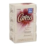 Caress Endless Kiss Creamy Vanilla & Sandalwood Beauty Soap Bar - 4 pack