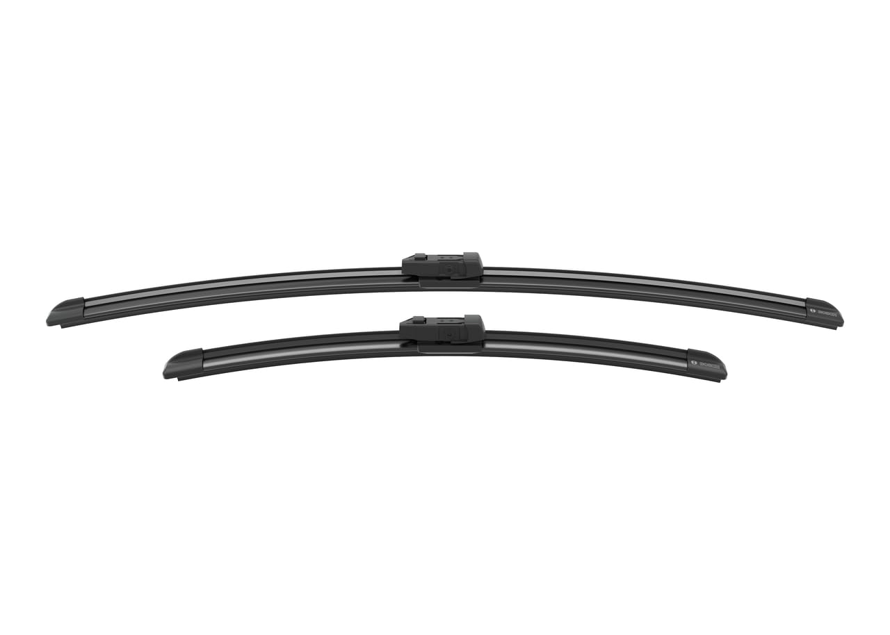 Bosch Aerotwin A 721 S - Front Windscreen Wipers - Set of 2 Replacement Blades - Comes with Pre-assembled Adapter - 2 Blades, 600mm/400mm - Only for left-hand drive (EU)