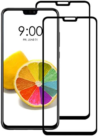 [2 Pack] INGLE Compatible with Huawei Honor 8X Screen Protector,Full Coverage Tempered Glass Screen Protector Film Edge to Edge Protection for Huawei Honor 8X