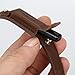 bayite Replacement Leather Bands for Fitbit Flex 2, Chocolate Brown