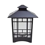 Moonrays 91197 Solar Powered LED Birkdale Brown Post Cap, White