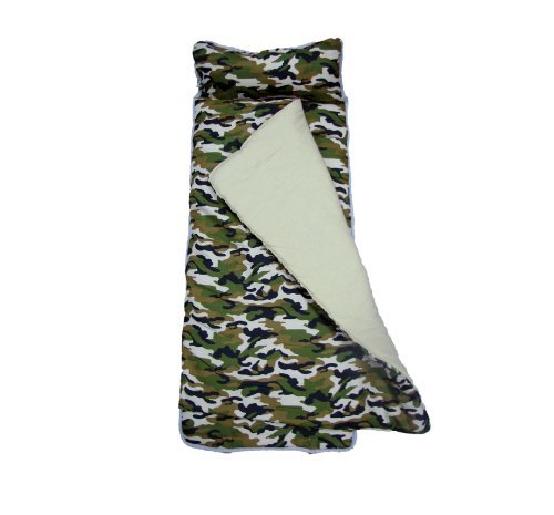 SoHo Toddler Cotton Nap Mat, Green Camouflage