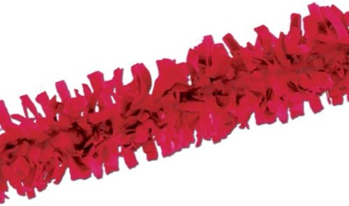 Packaged Red Tissue Festooning