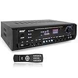 Home Audio Power Amplifier System - 300W 4 Channel