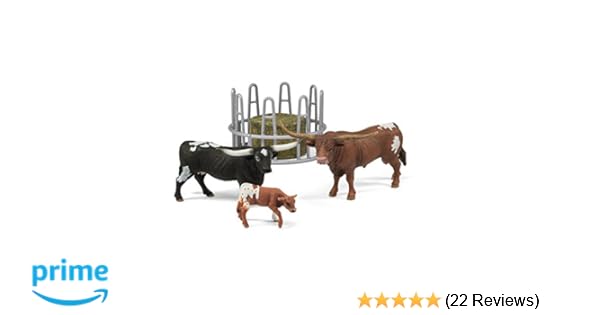 Amazon Com Schleich Texas Longhorn Family On The Pasture Figurine