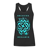 Luoshan Women's Breaking Benjamin Celtic Knot Graphic Tank Top