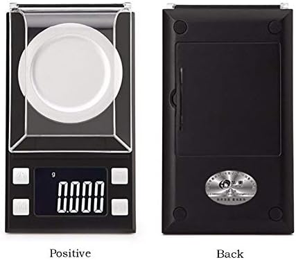 XIAOL 100g/50g/20g/10g Electronic Scales 0.001 LCD Digital Scale Jewelry Medicinal Herbs Portable Lab Weight Milligram Scale