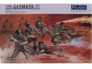 Fujimi 1/76 German Infantry Gas Masks # 76028 by Fujimi