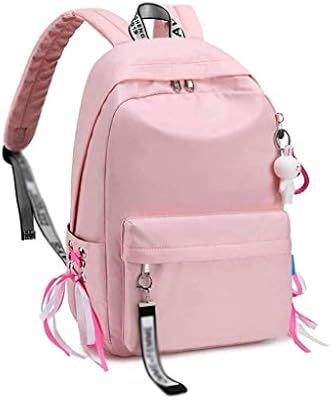 light pink small backpack
