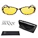 Anti-Blue Light Night Vision Glasses Radiation Protection, C3, Size No Size