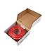 Sindoh 3DWOX Refill Filament PLA Red (Compatible with DP200, DP201, 3DWOX 1, 1X, 2X) , Spool , 1.75 millimeters Diameter (3DP200PRE-R)