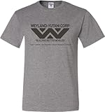 Go All Out X-Large Oxford Adult Weyland Yutani Corp Alien Company Science Fiction T-Shirt