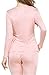 Fashion Silk Women's Thermal Underwear Sets Knit Silk Long Johns for Women Base Layering Sets