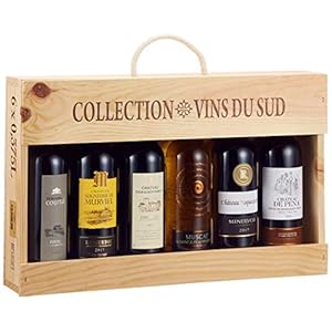 Wein Geschenk Collection Südfrankreich – Wein Set Rotwein und Weißwein aus Südfrankreich (6 x 0.375 l)