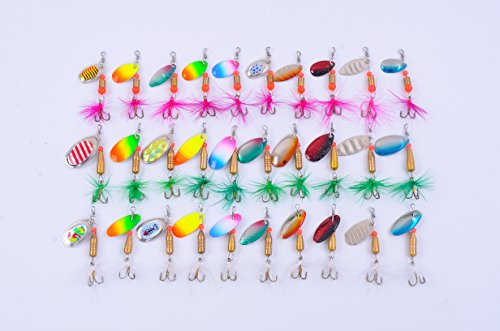 BLISSWILL-30Pcs-Metal-Fishing-Lures-Crankbait-Spinner-Baits-Assorted-Fish-Hooks-Tackle-For-Pike-Trout-Salmon-Bass BLISSWILL-30Pcs-Metal-Fishing-Lures-Crankbait-Spinner-Baits-Assorted-Fish-Hooks-Tackle-For-Pike-Trout-Salmon-Bass