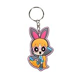 Powerpuff Girls x Vocaloid Blossom PVC Keychain