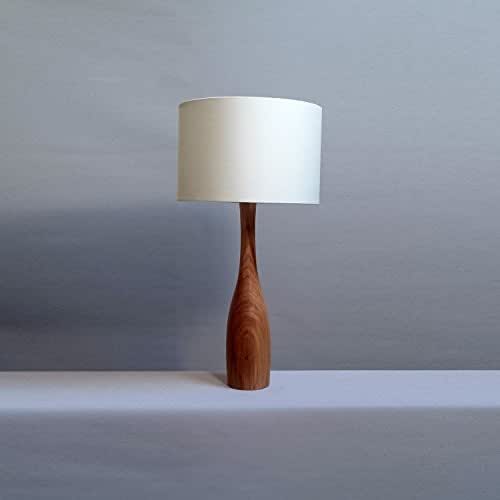 Solid Oak table lamp Handmade Products