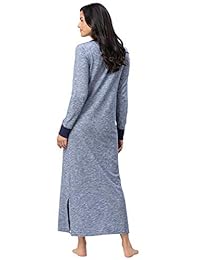 Addison Meadow Long Nightgowns for Women - Camisones de algodón de jersey para mujer, tejido de punto