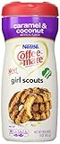 Coffee-Mate Powdered Creamer - Girl Scouts Caramel & Coconut Flavored 15oz (Pack of 4)