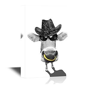 Double Exposure ( Black and White Cow)