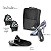 Shoe Travel Bag Organizer Waterproof Portable 3-Compartment Storage Packing Cube