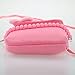 Dodocat Cute Little Girls Fashionable 3D Flower Handbag Crossbody Bag - Pink