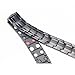 EBUTY Stainless Steel Magnetic Therpay Bracelet Men Double Row 4 Element All Black Pain Relief for Arthritis and Carpal Tunnel