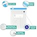 Sous Vide bags 45 Reusable vacuum seal bags BPA Free for Anova and Joule Cookers, 1 Hand Pump,5 Sealing Clips and 3 Sous Vide Clips, Practical for Long-time Sous Vide Cooking & Food Storage freezing
