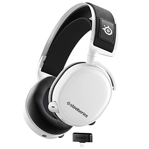 SteelSeries Arctis 7+ - Wireless Gaming-Headset - Verlustfreie 2,4 GHz-Verbindung - 30 Stunden Akkulaufzeit - Für PC, PS5, PS4, Mac, Android und Switc