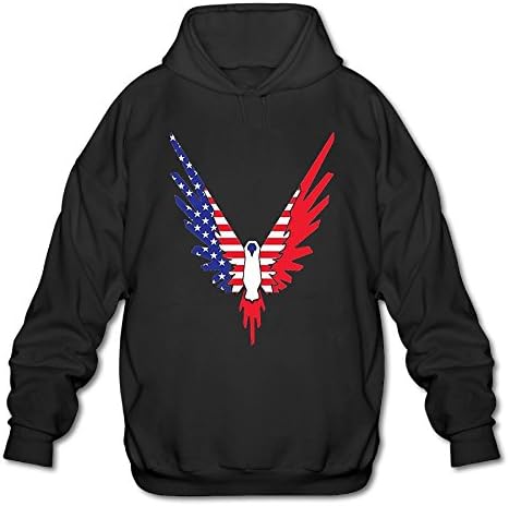 American Flag Logan Paul Logang Men's Adult Pullover Hooded Sweatshirt