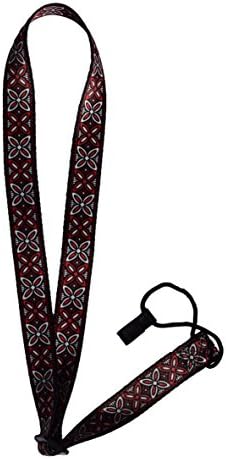 Ukulele Strap Adjustable Ukulele Shoulder Neck Strap With Classic Country Retro Ethnic Style - Leomanor