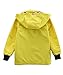 M2C Boys Girls Cotton Lined Rain Jacket Waterproof Light Windbreaker 3T Yellow