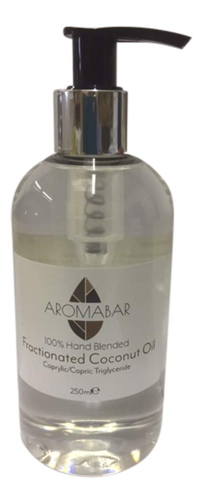 Coconut Oil Fractionated 250ml Pump Dispenser Caprylic/Capric Triglyceride